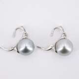 Pearl Diamond Earrings - photo 4