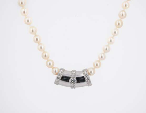 Perl-Diamant-Collier - photo 1