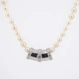 Perl-Diamant-Collier - photo 1