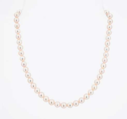 Pearl Diamond Necklace - photo 1