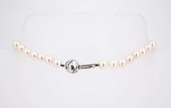 Pearl Diamond Necklace - photo 2