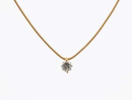 Solitaire Pendant Necklace - photo 1