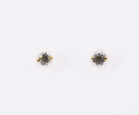 Solitaire Earrings - photo 1