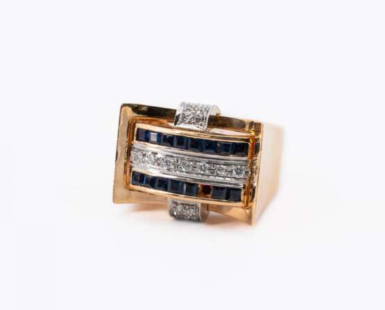 Farbstein-Diamant-Ring - photo 1