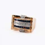 Farbstein-Diamant-Ring - photo 1