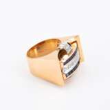 Farbstein-Diamant-Ring - photo 4