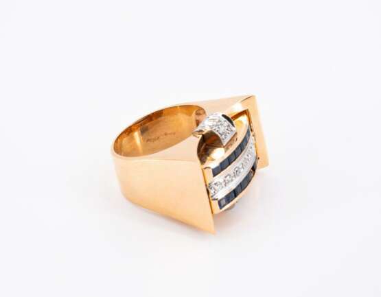 Farbstein-Diamant-Ring - photo 4