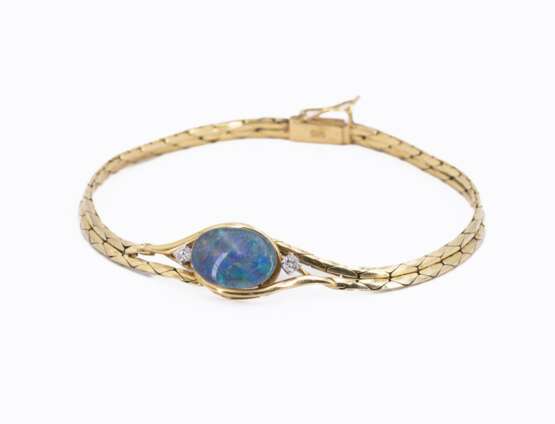 Opal Diamond Bracelet - photo 1