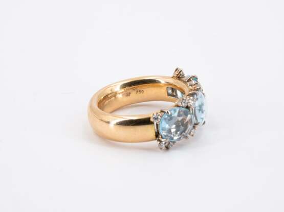 Topaz Diamond Ring - фото 4