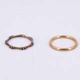Mixed lot: Four Gemstone-Gold Rings - Foto 8