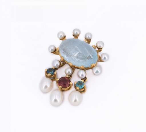 Gemstone Pearl Pendant - фото 1