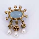 Gemstone Pearl Pendant - фото 3