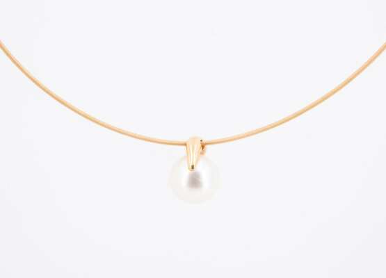 Pearl Diamond Necklace - photo 2