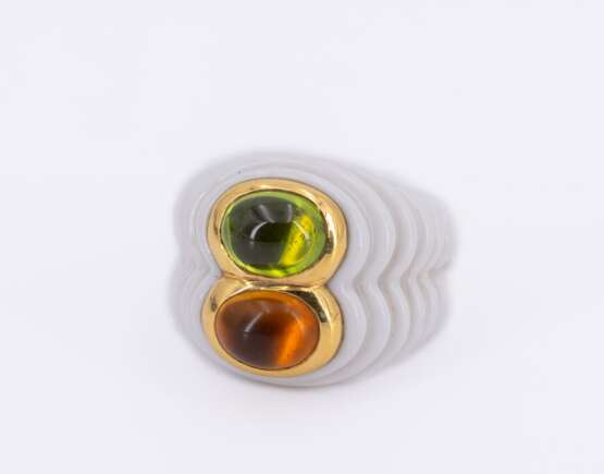 Gemstone Ceramic Ring - photo 1