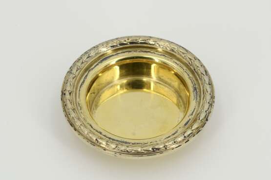 Footed silver bowl with vermeil mounting - photo 8