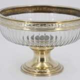 Footed silver bowl with vermeil mounting - Foto 15