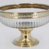 Footed silver bowl with vermeil mounting - Foto 16