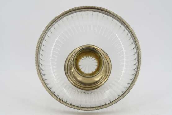 Footed silver bowl with vermeil mounting - Foto 17
