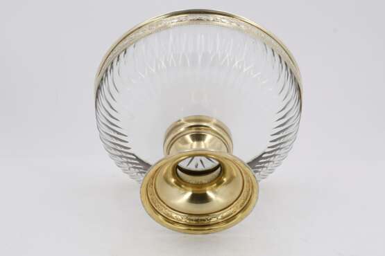 Footed silver bowl with vermeil mounting - Foto 18