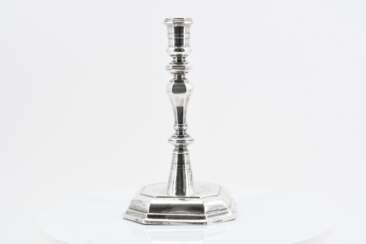 Candlestick with baluster shaft