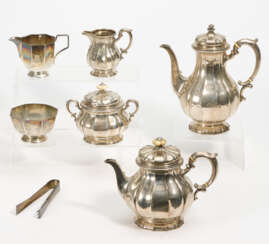 Vierteiliges Kaffee- und Teeservice