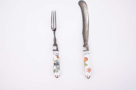 Messer und Gabel mit Vogeldekor - photo 2