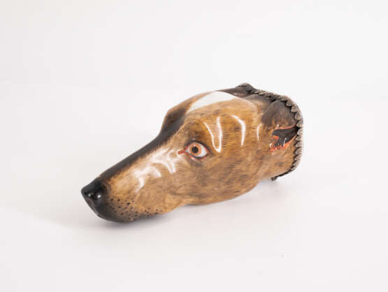 Pulverflasche in Form eines Hundekopfes - Foto 1