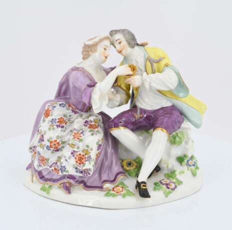 Lovers with snuff box - photo 2