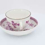 Two cups and saucers with floral décor - photo 13