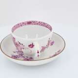 Two cups and saucers with floral décor - photo 19