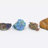 Group of Various Minerals and 3 Fossilizations - Foto 6