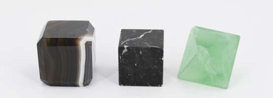 Group of Various Minerals and 3 Fossilizations - Foto 8