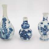 Set of 11 pieces with blue-white decors - фото 2