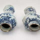 Set of 11 pieces with blue-white decors - Foto 12