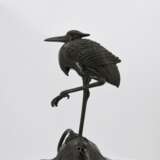 Incense burner in the shape of a crane - фото 3