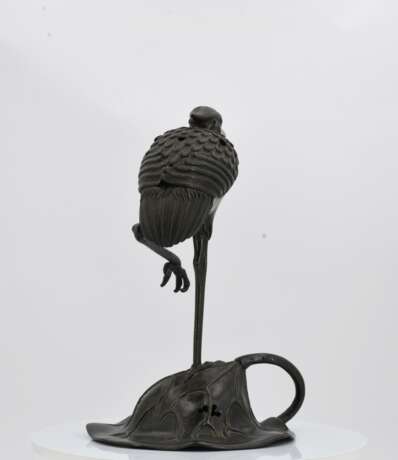 Incense burner in the shape of a crane - photo 4