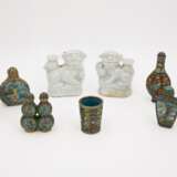 Mixed lot of six snuffbottles - photo 1