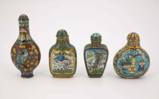 Mixed lot of six snuffbottles - photo 5