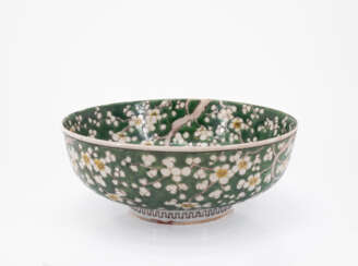 Bowl with plum blossoms