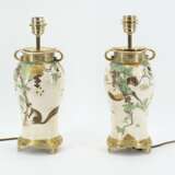 Two Satsuma vases with dormouse décor - photo 2