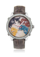 JACOB &amp; CO. DIAMOND AND COLORED DIAMOND &#39;THE WORLD IS YOURS&#39; WRISTWATCH