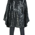 A BLACK BEADED SILK AND SEQUINED EVENING TUNIC - Auktionspreise