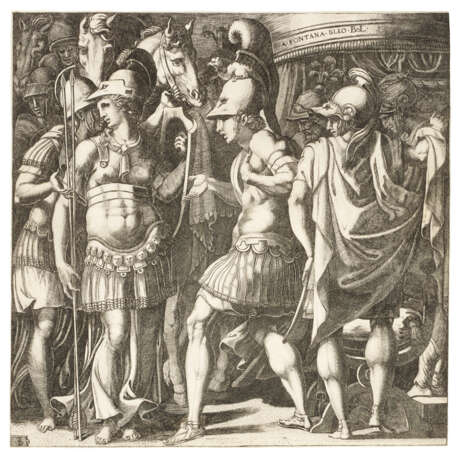 MASTER FG (ITALIAN, ACTIVE MID-16TH CENTURY) AFTER FRANCESCO PRIMATICCIO (1504-1570) - фото 1