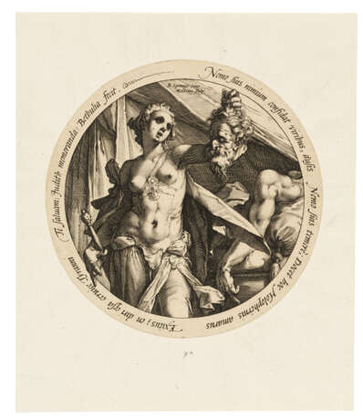 HENDRICK GOLTZIUS (1558-1617) AFTER BARTHOLOMEUS SPRANGER (1546-1611) - Foto 2