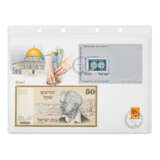 Collection Banknote Letters From All Over The World - Approx. 110 pieces in 4 folders, - фото 2