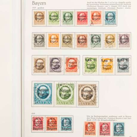 AD Bavaria / Wurttemberg - Attractively designed collection ex 1870/1920, unused and used, - photo 3