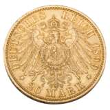 German Empire / Prussia - 20 Mark 1899, Wilhelm I, GOLD, - фото 2