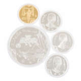 Spain Coin Set "100th Birthday of Salvador Dali" of gold and silver- - photo 2