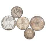 Bavaria - Small collection of 5 coins, - Foto 2