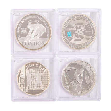 Silver commemorative coins for the Olympic Games, - photo 2